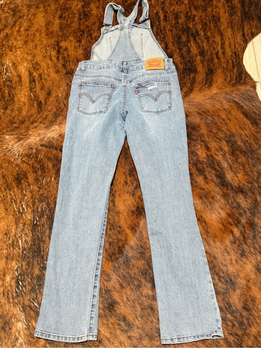 Levi's Girlfriend Denim Overalls for kids and big girls size 12 regular